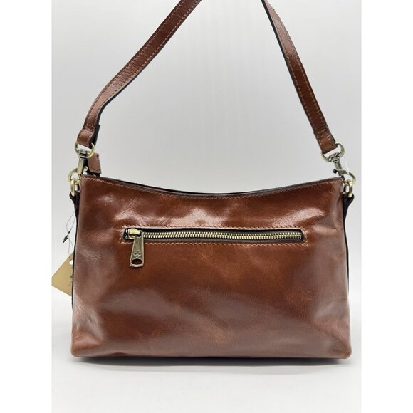 Elegant Brown Leather Shoulder Bag - Picture 13 of 13
